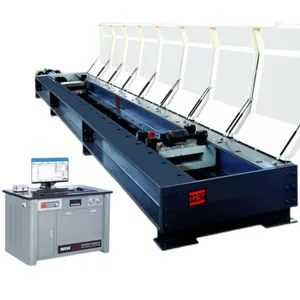 1000kn IEC61089 Cable Overhead Conductor Stress Strain Testing Aluminum Conductor Acsr Horizontal Tensile Test Machine thumbnail-1