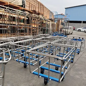 Customized Non‑Standard Stackable Steel Cloth Trolley With Durable Anti‑Aging Structure for Multi‑Industry Material Handling thumbnail-2