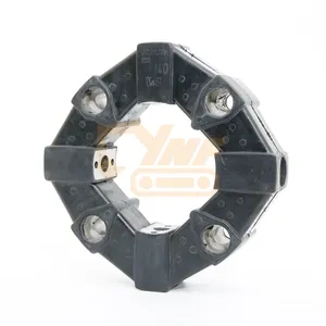YNF CF-A-050-S0 CF-A-050-O0 Excavator Engine Hydraulic Pump Coupling Size 50 50A 50AS Rubber Coupling thumbnail-1