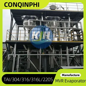 PLC Controlled Double Four-effect Evaporator for Pharmaceutical Concentration thumbnail-2