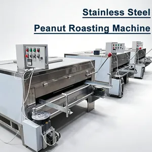 QD-AM018 28KW High Power Charcoal Nut Roaster Automatic Swinging Oven for Cocoa Beans Sunflower Seeds and Snacks Drying thumbnail-1