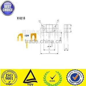 RIG21B Ceramic Resistor 100ohm 10W thumbnail-1