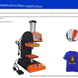 Single-station Pneumatic Marking Machine / Single-station Pneumatic Clothing Label Ironing Machine / Single-station Pneumatic Label Pressing Machine. Wholesale and Procurement of Marking Machines thumbnail-3