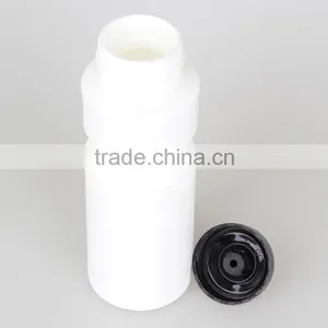 SPORTS BOTTLE /WHITE SPORTS BOTTLE BOTTLE WITH BLACK CAP thumbnail-2
