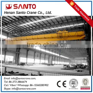 Durable Heavy Duty Double Girder a5 Workshop Overhead Crane 20t Bridge Crane thumbnail-1