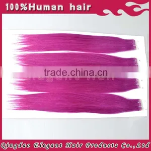 Shedding Free Virgin Human Tape in Hair Extension Wholesale Indian Human Hair Extension thumbnail-2