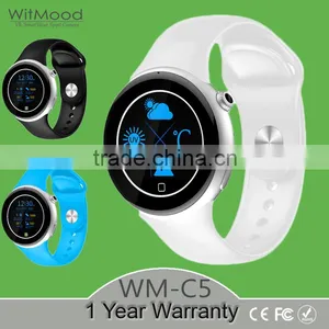 C5 3D Rotation Bluetooth Smart Watch Sync Notifier SIM TF Card Multi Language For Siri Voice Gesture Control For IPhone Android thumbnail-1