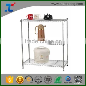 SUREALONG High Quality Home Storage Kitchen Organization Metal Wire Shelving thumbnail-3