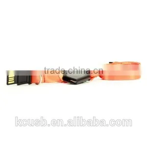 Factory Lanyard With Usb 2.0 Flash Memory Drive thumbnail-1