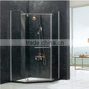 Frameless Square Fashionable Tempered Glass Shower Room thumbnail-3