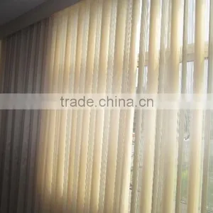 Fabric Material and Roller Type Manual Vertical Blinds thumbnail-1