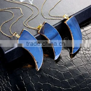 Direct Sale Cool Blue Rhinestone Necklace thumbnail-1