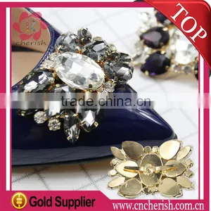 Hot Sale Rhinestone Shoes Decorations for Women thumbnail-1