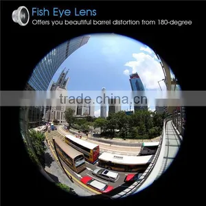 Phone Camera Accessory Clip Mobile Phone Lens 3 in 1 Lens Set Macro Wide Angle Fisheye Lens for Samsung thumbnail-3