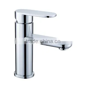 Bathroom Faucet Ceramic Cartridge Chrome Plated Brass Basin Sink Faucet thumbnail-6