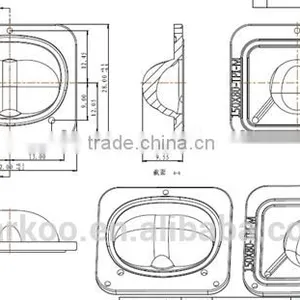 5050 Silicon Streetlight Lens With Holders DK24-150*80-TP-I-M thumbnail-2