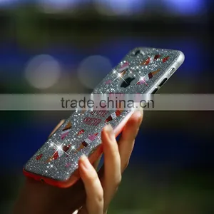 Original Joyroom Flash Bling Diamond Case for IPhone 6Plus 6s Plus Sweet Series Soft TPU Rubber PC Back Case MT-5798 thumbnail-6