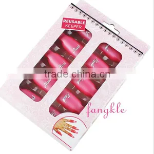 Good Quality Plastic 10pcs Colorful Soak off Nail Polish Gel Polish Remover thumbnail-1