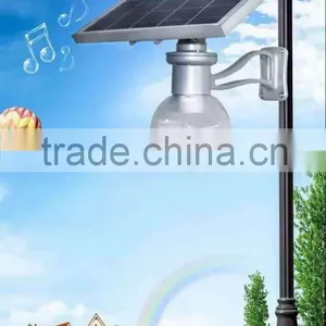 7W Outdoor High Power Wall Lamp Led Solar Garden Moon Light 2016 thumbnail-2