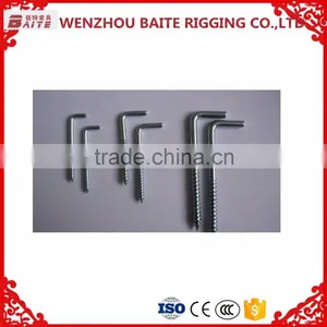 Zinc Plated Furniture Bolt and Screw , Karbiner Rigging Hardware Accessory Made in China Manufacturer thumbnail-1