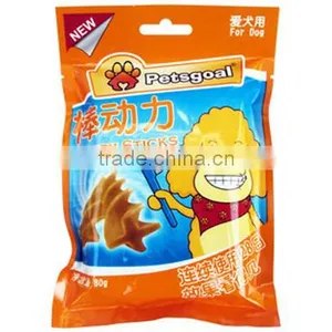 Flat Bottom Side Gusset Stand up Pouch/Plastic Dog Pet Food Packaging Bag With Zipper thumbnail-4