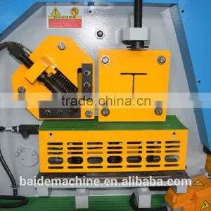 BAIDE Brande Multi-functional Ironworker for Sheet Metal Punching/shearing/ Cutting/bending thumbnail-2