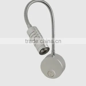 Bathroom Wall Light Led Lighting Fixtures Warm White Silver Black With On/off Switch thumbnail-4