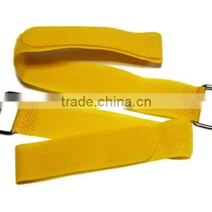 100% Nylon Binding Customized Hook and Loop Straps With Metal Buckle thumbnail-2