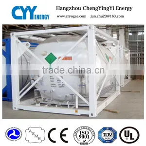 40 ft ISO Container LOX Tank, Container Fuel Tank,Container LIN Tanker Container thumbnail-1
