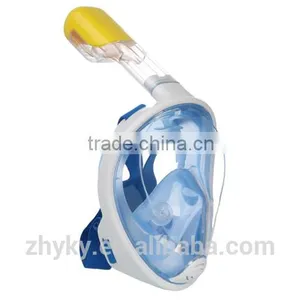 Anti Fog Design Full Face Mask Diving Snorkel Set thumbnail-2
