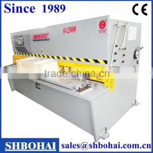 QC12Y 12K SERIES BOHAI BRAND HYDRAULIC SHEAING MAHCINE PRICE, HYDRAULIC SWING BEAM SHEARING MACHINE thumbnail-6