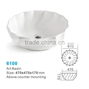 Manufacturer Ceramic Bathroom Wash Basin thumbnail-3