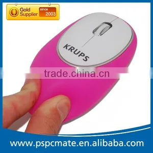 Computer Soft Silicon Anti Stress Wireless Mouse With Usb Mini Receiver thumbnail-5