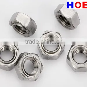 China Factory Steel Fasteners Hex Weld Nut thumbnail-1