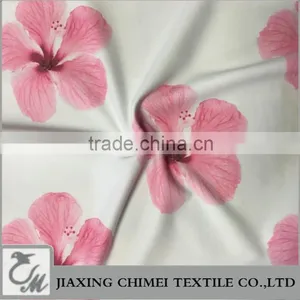 Low MOQ Hibiscus Digital Printing for Swimming Fabric thumbnail-1
