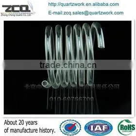 High Quality Spiral Tube Supplier Quartz Glass Tube thumbnail-1