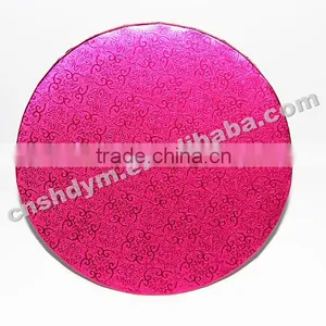 Disposable Colorful Round Foil Cake Drum thumbnail-4