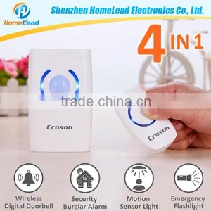 2016 New Style Motion Sensor Doorbell Alarms Systems With CE, RoHS, FCC, Telec thumbnail-1