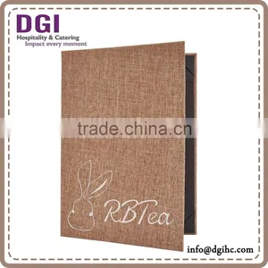 Durable 4 Panels Menu Cover Menu Holder Restaurant Menu 4 Panels Menu Cover thumbnail-1