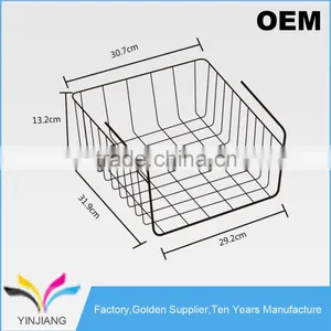 High Quality Hangzhou Factory Multifunction Metal Wire Storage Basket thumbnail-2