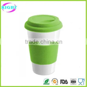 FDA/LFGB Food Grade Silicone Coffee Cup thumbnail-1