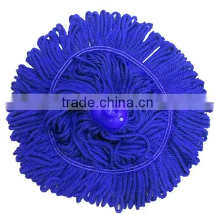 #E200 Microfiber Round Mop,with Plastic Binder. thumbnail-1