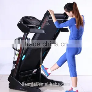 Motorized Treadmill Life Fitness With MP3 With 5 Inch Pandel New thumbnail-3