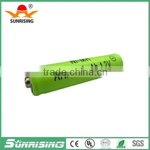 China Factory Price Aaa 400mah 1.2v Ni-mh Rechargeable Battery Pointed Cap thumbnail-1