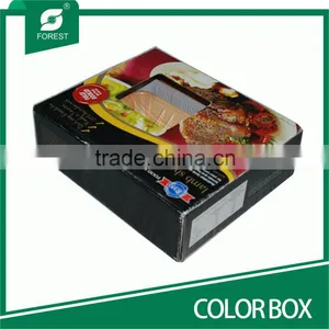 WHOLESALE COLOR PAPER BOX FOR FROZEN MEAT thumbnail-1
