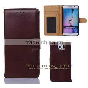 Best Selling Hot Chinese Products Wallet Phone Case for Guys for Samsung Galaxy S6 Edg thumbnail-1