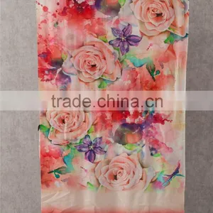 Fashion Design 100*150cm Wool Scarf for Lady thumbnail-1