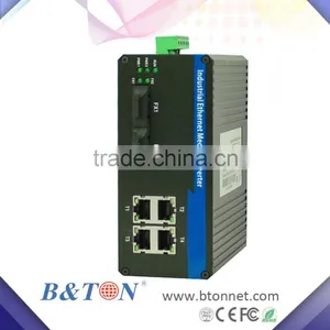 Fast 4 Port POE 2 Gigabit SFP Ring Network Layer2 Industrial Ethernet Switch thumbnail-1