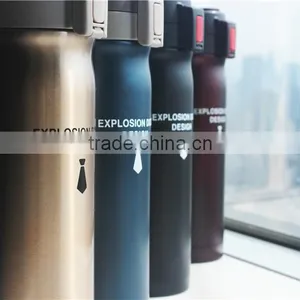 High Quality One Touch Lock Lid Insulated Stainless Steel Water Bottle Quality Choice thumbnail-2