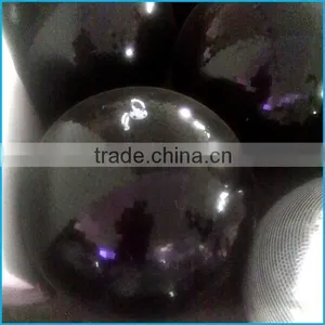 2016 Haning Rotating Safety Rotating Fiberglass Black Mirror Ball Ornaments thumbnail-4